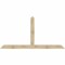 Ekena Millwork Portland Rough Sawn Timber Gable Bracket, Douglas Fir, 108"W x 54"H x 6"D x 6"F, 12/12 Pitch GBW108X54X0606POR00RDF - alternate 1